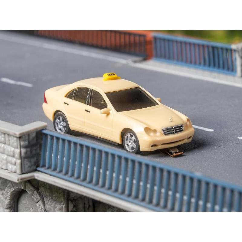 Mercedes-Benz Classe C Taxi Car system - HO 1/87 - Faller 161426