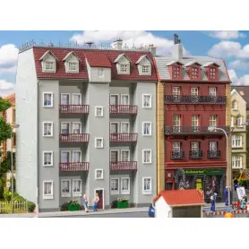 Immeuble résidentiel Pritzwalk - HO 1/87 - FALLER 130751
