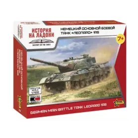 Char de combat principal Leopard 1A5 - 1/100 - ZVEZDA 7432