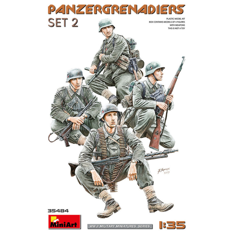 Panzergrenadiers Set 2 - 1/35 - MINIART 35484