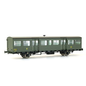 Voiture S-O 2ème classe petites gouttières SNCF ép. IIIb échelle HO - REE VB-153
