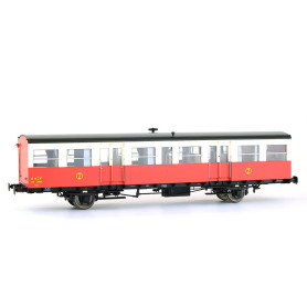 Voiture S-O 2ème Rouge et crème autorail SNCF ép. IIIb échelle HO - REE VB-157