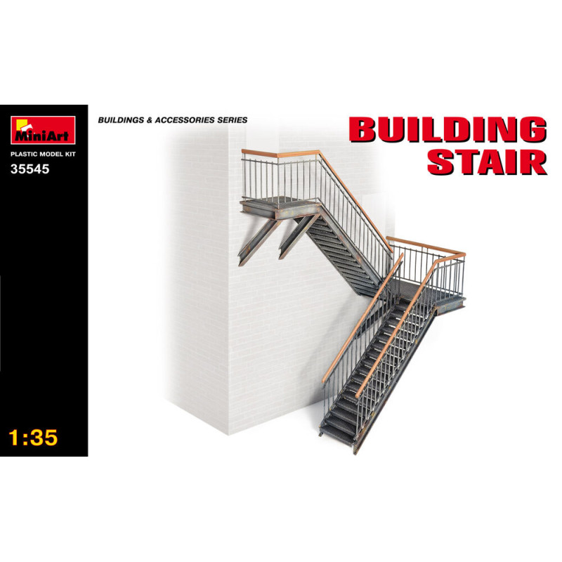 Escaliers de construction - 1/35 - MINIART 35545