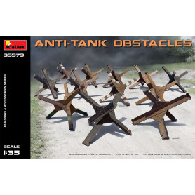Obstacles antichar - 1/35 - MINIART 35579