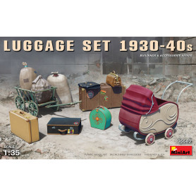 Coffres et bagages années 30-40 - 1/35 - MINIART 35582