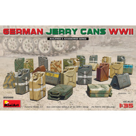 Set de jerricans allemands WW2 - 1/35 - MINIART 35588