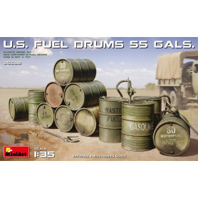 Fûts de carburant américains (55 gallons) - 1/35 - MINIART 35592
