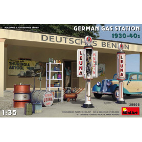 Station-service allemande années 30-40 - 1/35 - MINIART 35598
