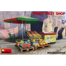 Magasin de fruits de rue - 1/35 - MINIART 35612
