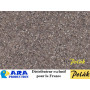 Ballast beige, marron, gris clair pierre véritable 240 g - HO - Polak 5443