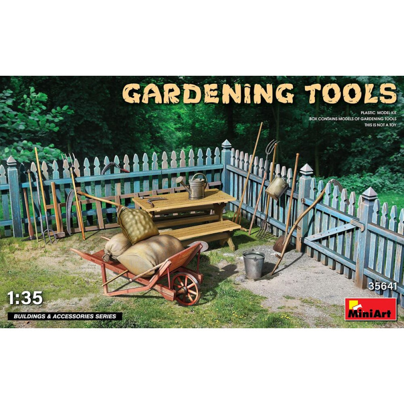 Outils de jardinage - 1/35 - MINIART 35641