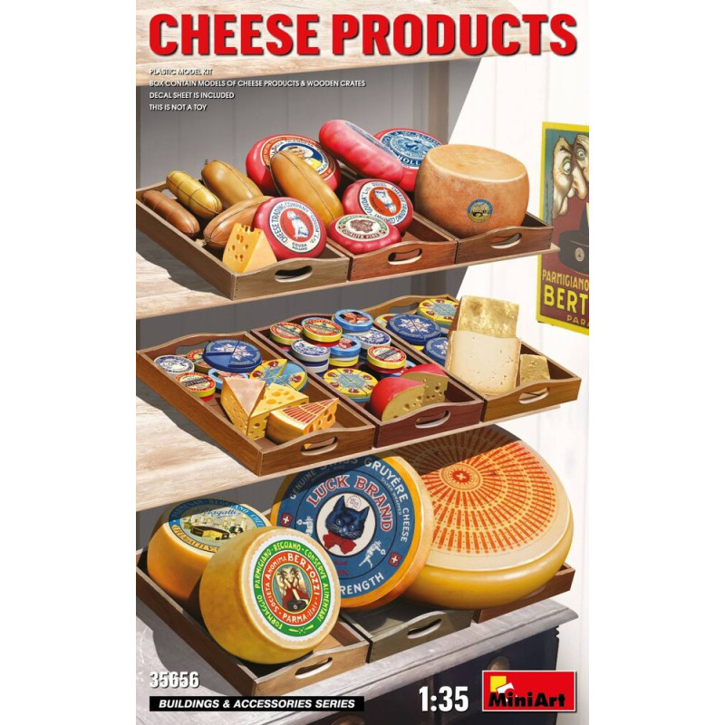 Produits fromagers - 1/35 - MINIART 35656