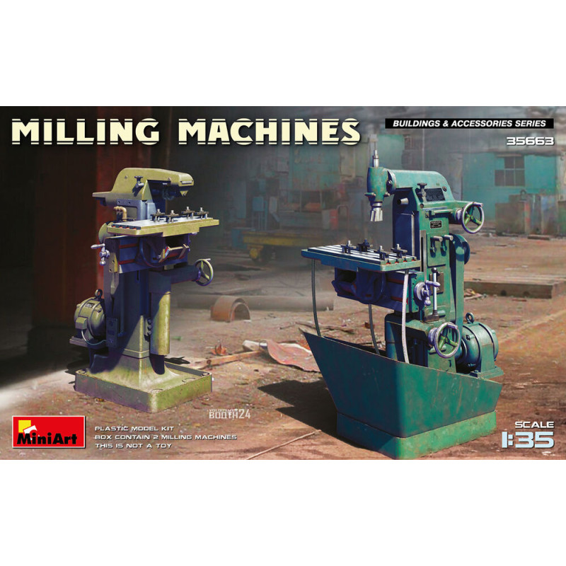 Fraiseuses industrielles - 1/35 - MINIART 35663