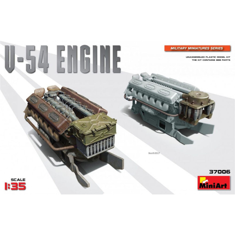 Moteur V-54 - 1/35 - MINIART 37006