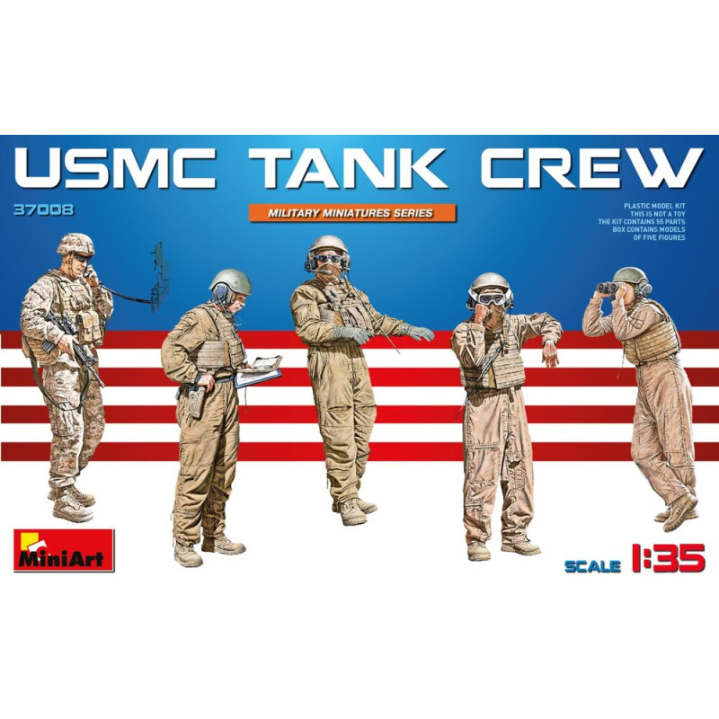 Équipage de char USMC - 1/35 - MINIART 37008