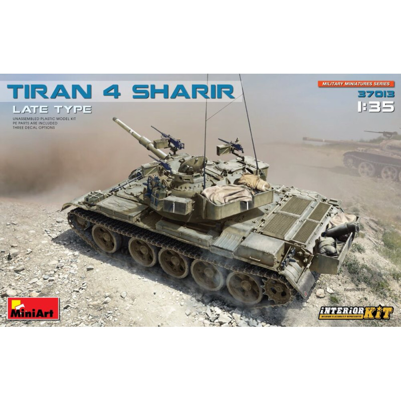Char Tiran 4 Sharir Type tardif - 1/35 - MINIART 37013