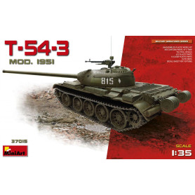 Char soviétique T-54-3 1951 - 1/35 - MINIART 37015
