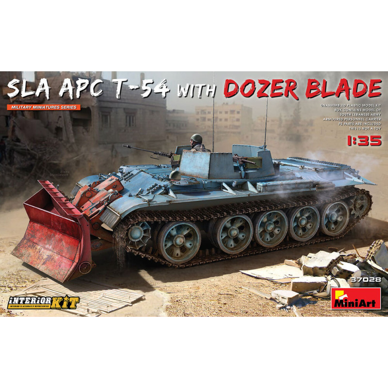 SLA APC T-54 avec lame de bulldozer - 1/35 - MINIART 37028