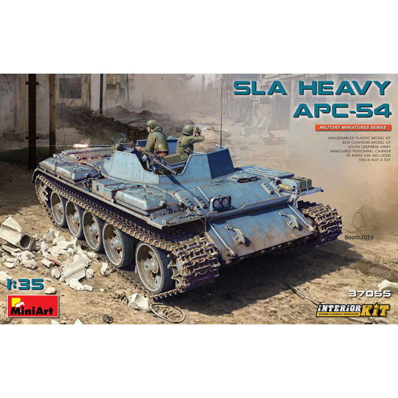 Char SLA APC-54 lourd - 1/35 - MINIART 37055