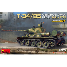 T-34/85 Production tchécoslovaque, version initiale - 1/35 - MINIART 37069