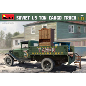 Camion soviétique 1,5 tonne AA Type Polutorka - 1/35 - MINIART 38013