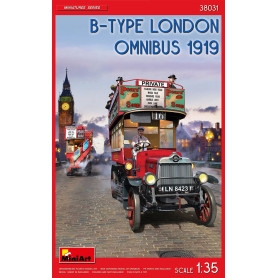 Omnibus de Londres de type B (1919) - 1/35 - MINIART 38031