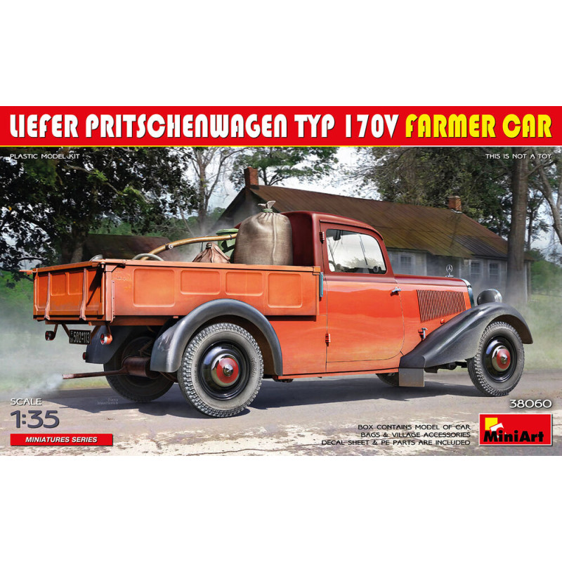 Camion plateau de livraison type 170V Farmer Car - 1/35 - MINIART 38060
