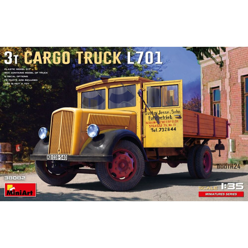 Camion cargo 3t L701 - 1/35 - MINIART 38082