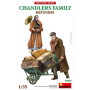 Réfugiés. Famille Chandlers - 1/35 - MINIART 38089