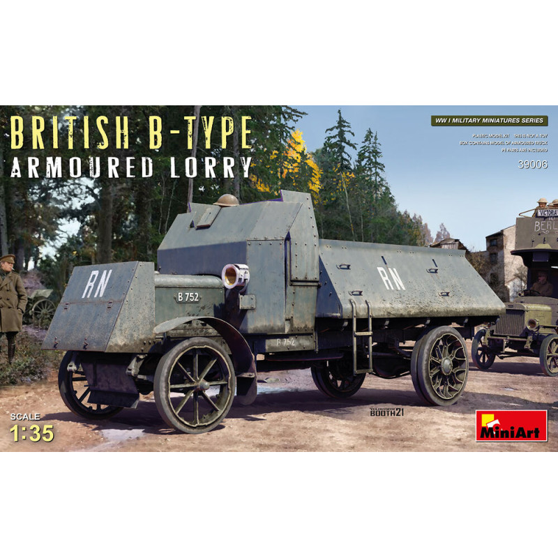 Camion blindé britannique de type B - 1/35 - MINIART 39006