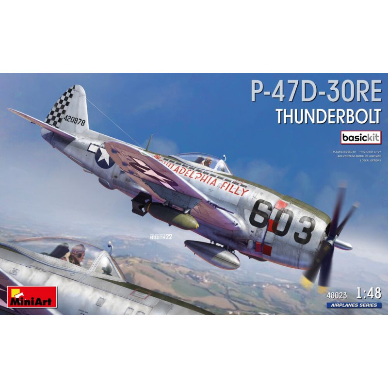 P-47D-30RE Thunderbolt - 1/48 - MINIART 48023