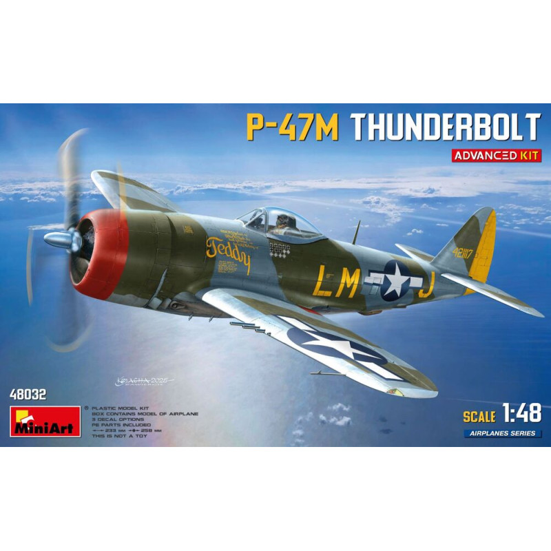 P-47M Thunderbolt. Kit avancé - 1/48 - MINIART 48032