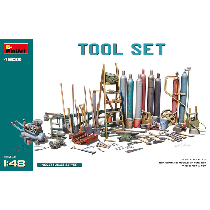 Outils d'atelier - 1/48 - MINIART 49013