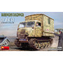 Tracteur Caterpillar East RSO/01 avec abri en bois - 1/35 - MINIART 53048