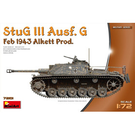 Char StuG III Ausf. G Février 1943 - 1/72 - MINIART 72101