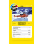 Alouette III Sécurité Civile Kit complet - 1/72 - HELLER 56289