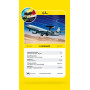 Avion militaire E-3B Awacs Kit complet - 1/72 - HELLER 56308