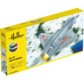 Ja-37 Jaktviggen Kit complet - 1/72 - HELLER 56309