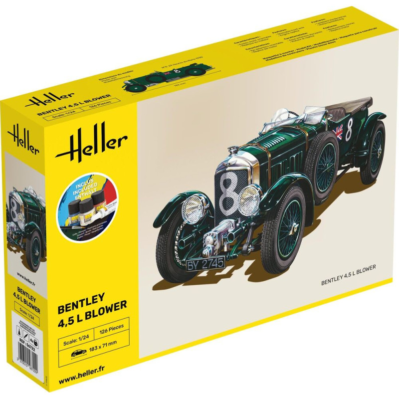 Bentley Blower Kit complet - 1/24 - HELLER 56722