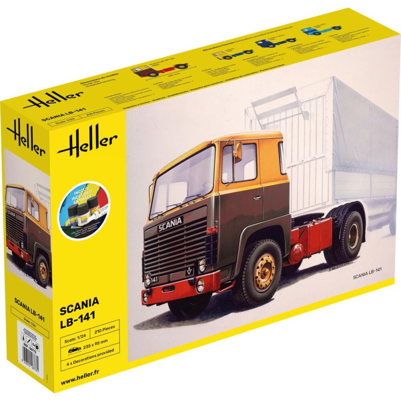 Scania LB-141 Kit complet - 1/24 - HELLER 56773
