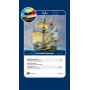 Vaisseau La Grande Hermine Kit complet - 1/150 - HELLER 56841