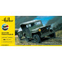 Jeep US 1/4 avec remorque Kit complet - 1/35 - HELLER 57105