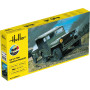Jeep US 1/4 avec remorque Kit complet - 1/35 - HELLER 57105