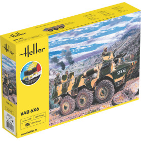 VAB 6x6 Kit complet - 1/35 - HELLER 57141