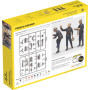 Pompiers français Kit complet - 1/24 - HELLER 58753