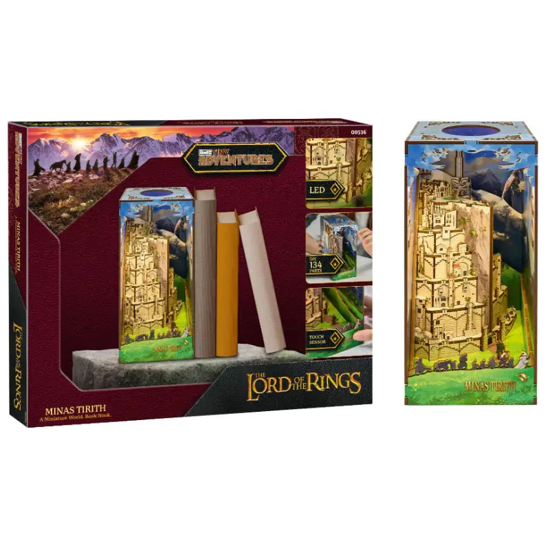 Book Nook Lord of the Rings "Minas Tirith" Monde miniature à assembler - REVELL 00536