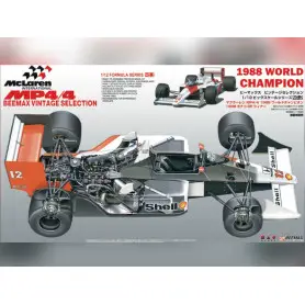 McLaren MP4/4 1988 Monaco - 1/12 - BEEMAX 12002