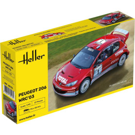 Peugeot 206 WRC'03 - 1/43 - HELLER 80113