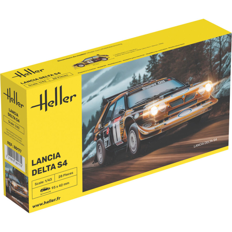 Lancia Delta S4 - 1/43 - HELLER 80177