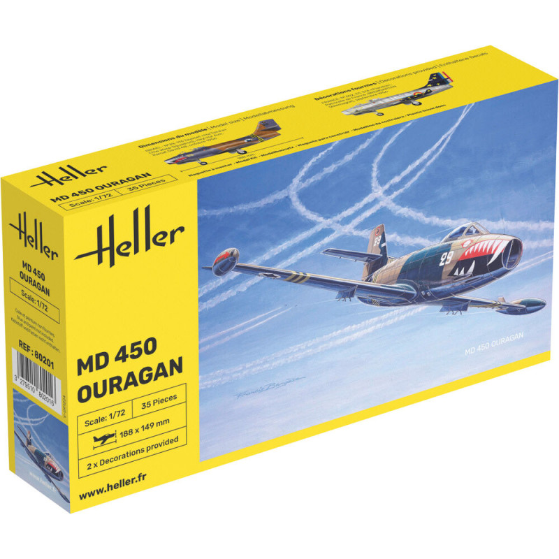 MD 450 Ouragan - 1/72 - HELLER 80201